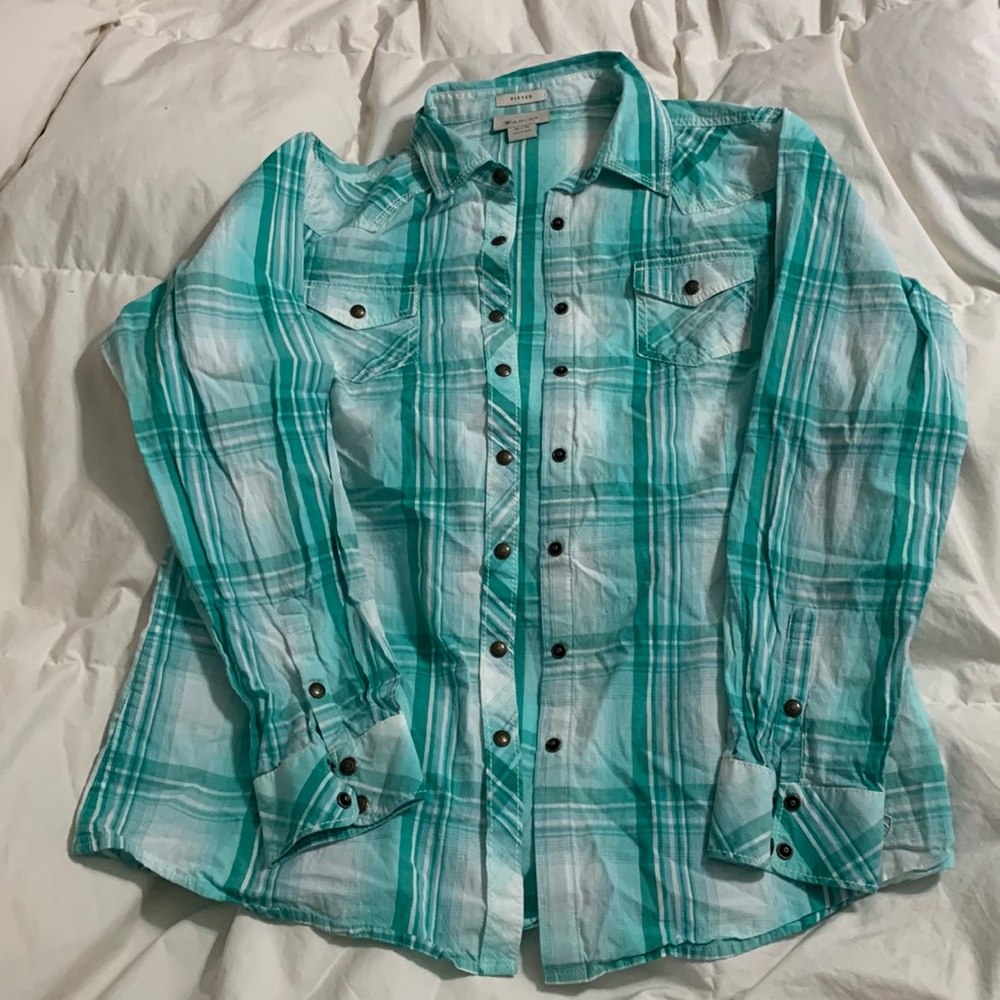 Ariat western button down (snaps) shirt